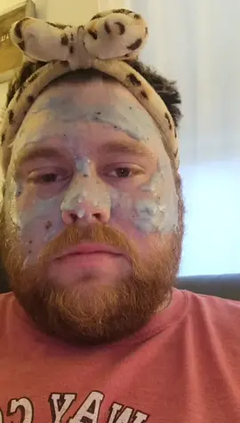 god bless him for going along with my shenanigans!  @Gus Coffelt  #fyp #SelfCare #facemask #husbandwifecomedy #husbandsoftiktok #husbandwife 