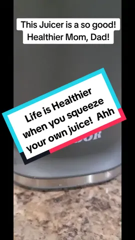nothing beats 100% natural juice when you squeeze yourself with this juice presser.  stop drinking juice from the store which contains so much chemicals and artificial ingredients, get this juicer now and start making your own juice at home freshly squeezed.  #juicer #coldpressedjuice #healthy #freshjuice #mothersdaygift  #mothersday #CapCut 