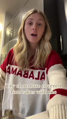 Taste test some chocolate covered rice cakes with me #tastetest #snacks #tryingnewfoods #food #FoodTok 