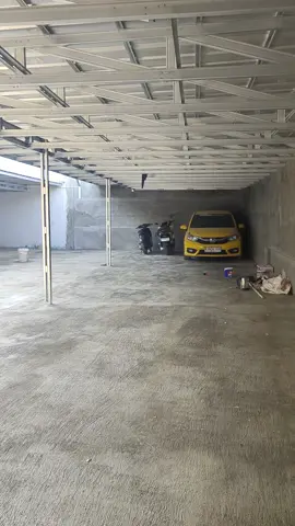 hasil garap kanopi baja ringan garasi komersial#dunia bangunan