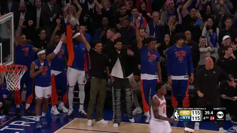 The ending of Knicks-Pacers was WILD 🤯 #ESPNNBAPlayoffs #NBA #basketball #knicks #pacers 