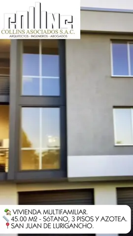 Arquitectura minimalista 🏡❤️‍🔥👷🏻‍♀️🤝  Los proyectos pequeños tambien tienen su grado de dificultad como un proyecto grande, porque se trata de optimizar el espacio y aprovechar lo mejor posible, en 45.00 m2 se logró obtener un diseño arquitectonico bonito en donde ventilen e iluminen todos los espacios.  Si desean apreciar los planos… comenten y subiremos en nuestros proximos videos. 🤝  Diseñamos para cualquier distrito y provincia del Perú. Asesoria y Cotiza Gratuito.  📱991-224-514/ 981-500-616 #arquitectura #ingenieria #arquitectos #construccion #obra #diseño #peru #arquitecto #collinsasociadossac 