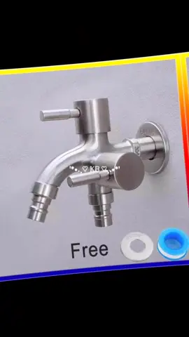 ก๊อกน้ำอเนกประสงค์ ก็อกสแตนเลส ก็อกคู่เครื่องซักผ้า หัวก๊อกสระน้ำ ก็อกน้ำ ก๊อกน้ำ 3 ทาง #ก๊อกน้ำ2ทาง  #ก็อกน้ํา #ก็อกน้ำ2ทาง #สินค้าขายดี #สินค้าคุณภาพ #ฟีด #เทรนด์วันนี้ #ชอปกันวันเงินออก #55ลดร้อนแรง 