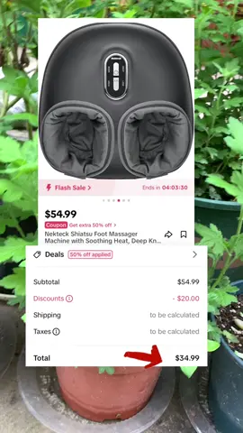 UNREAL 🤌🏼 I wish you could see inside of this foot massager 😭 #tiktokshopmothersday 