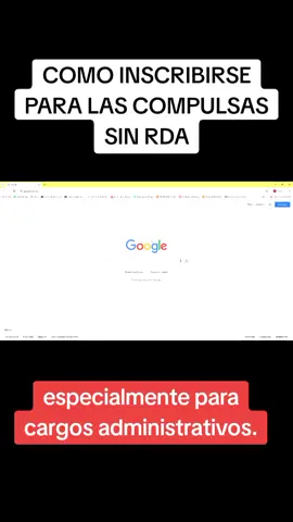 #sisep #compulsa #portero #secretaria #profesores #trabajo  COMO INSCRIBIRSE PARA UNA COMPULSA PARA AQUELLOS SIN RDA SISEP