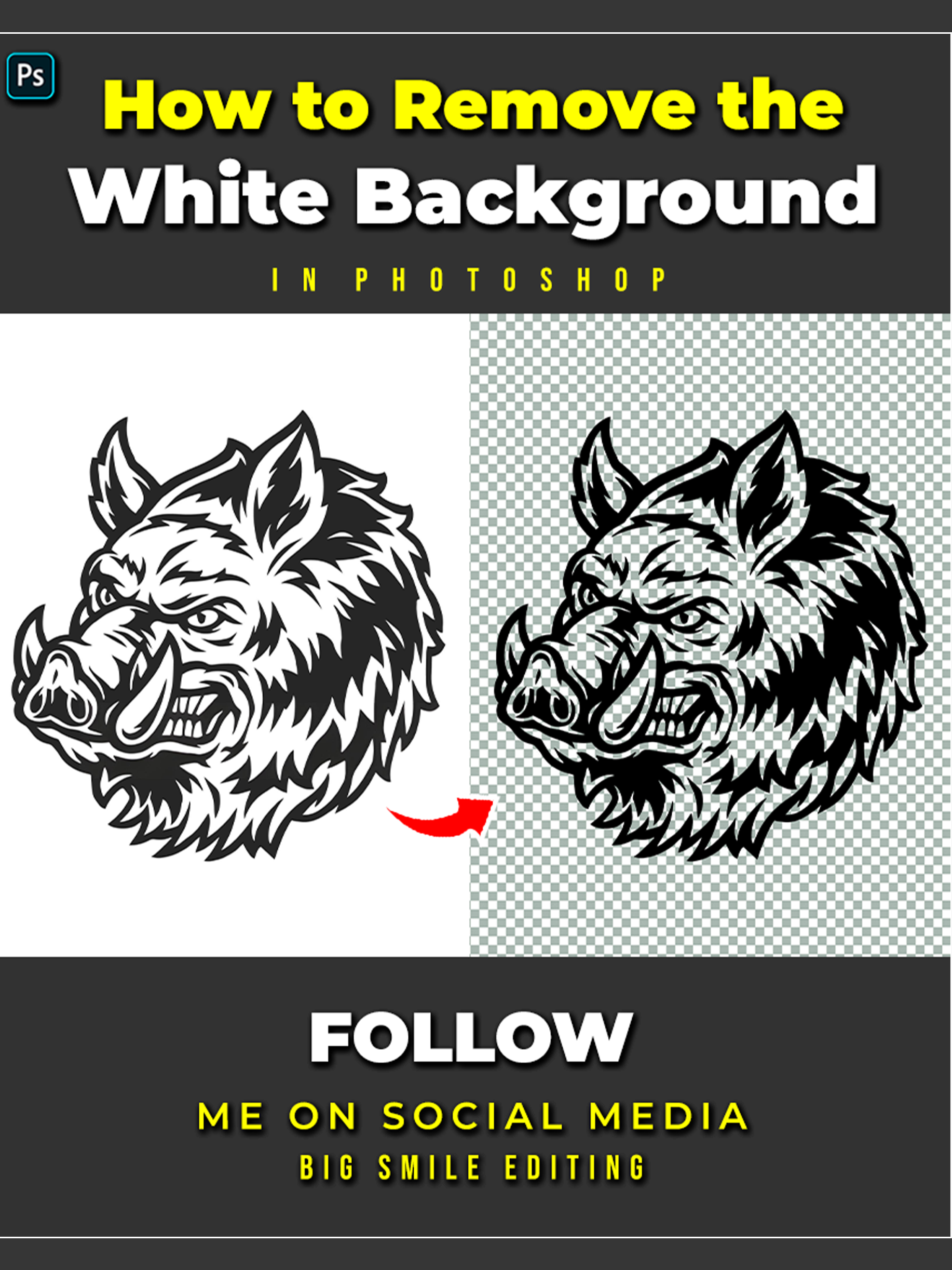 Easy way to remove the white background on your drawing and make it transparent in photoshop #photoshoptricks#tutorial#designer#photoshop#photography#adobe#bigsmileediting