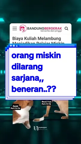 Ramai, kenaikan UKT dan biaya kuliah. slogan orang miskin dilarang sarjana, benarkah adanya..,?? #kuliah #ukt #miskin #viraltiktok #lucu #catmeme 