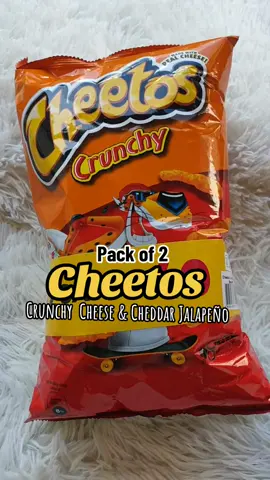 Cheetos  Crunchy Cheese  Cheddar Jalapeño Pack of 2 #cheetos #snacks #SnackTime 