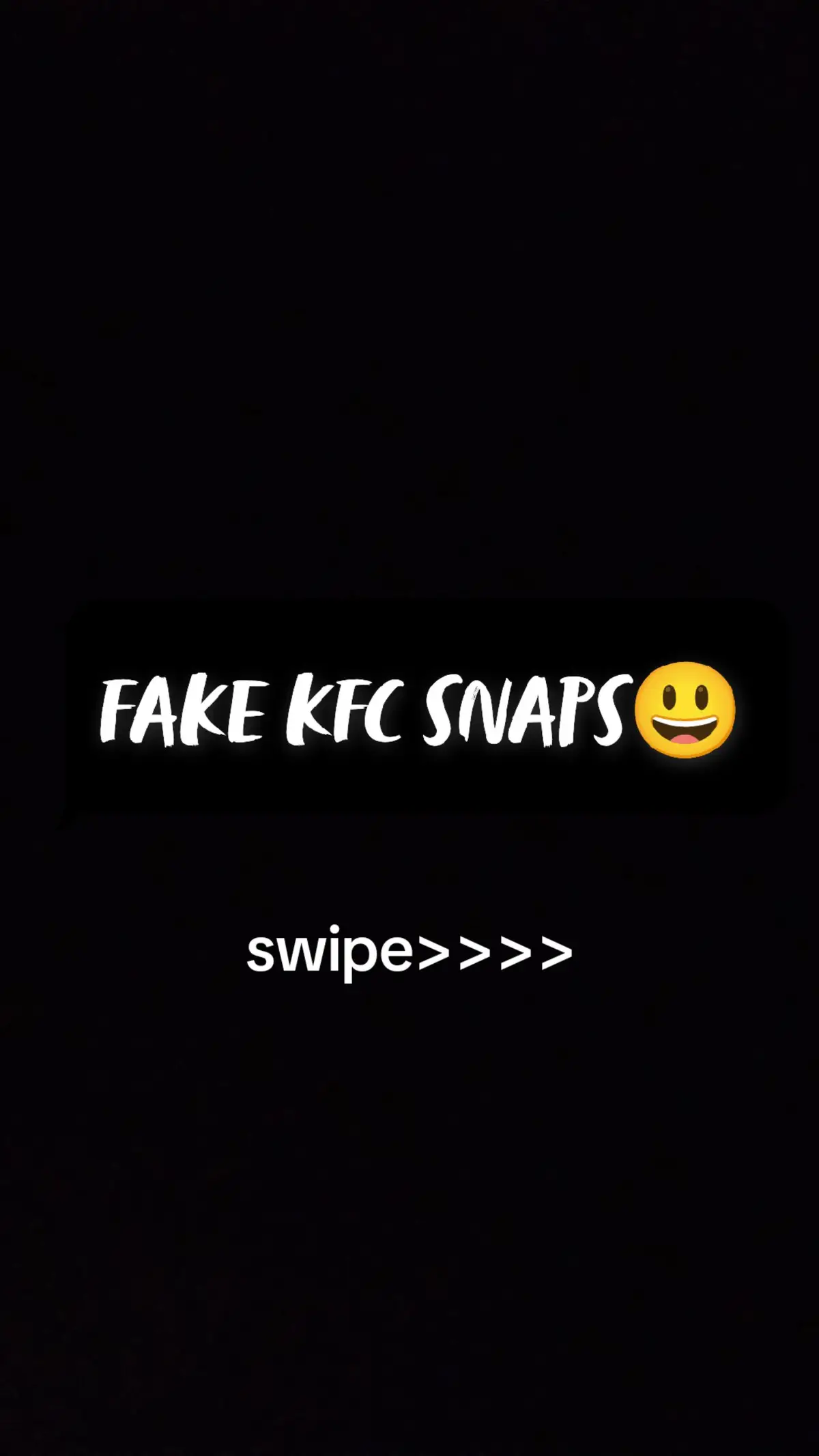 #for #fakesnaps#pinterest #fake #kfc 