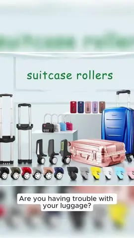 Luggage Wheels Replacement Suitcase Wheels Repair Luggage Swivel Wheels Rotation Suitcase Replacement Casters