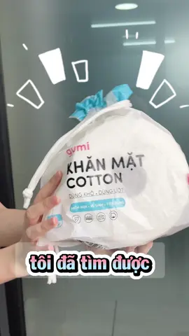 Tui vừa phát hiện loại khăn lau mặt khô chân ái,tiết kiệm nè ☺️👍🏻#khanlaumat #khanlaumat1lan #khanmatcotton #gumi 