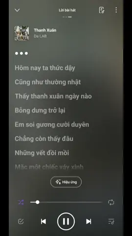THANH XUÂN #nhachaymoingay #dalab #thanhxuan #music #lyrics #xuhuong #fyp 