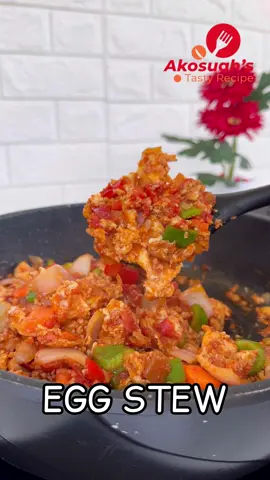 SIMPLE EGG STEW  INGREDIENTS  10pcs fresh tomatoes (chopped without seed) Chopped onions 10eggs 1 tablespoon tomato paste  1 tablespoon seasoning (remi chicken or beef) 1 sachet sankofa garlic and ginger Bay leaves 1 tablespoon powdered pepper Chunky onion Red & Green bell peppers Carrots Vegetable oil 😍NOTE You can add any veggies and spices of choice #ghanatiktok🇬🇭 #ghana #ghanafood #fypシ゚viral #fyp #eggstew #stew #egg #sauces #ghanafood 