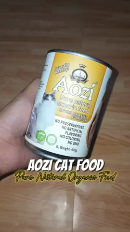 AOZI wet food for cats! chicken flavor with real fresh chicken bits #catfood #wetfood #wetfoodforcat #aozi #aozicatfood 
