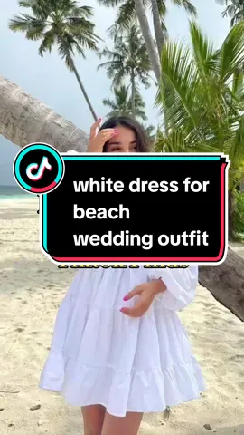beach wedding theme outfit for guest🔥🔥🔥 #beachweddingoutfit #beachoutfit #whitedress #beachdress #whitedresses #beachwedding #dress #dressforwomen 