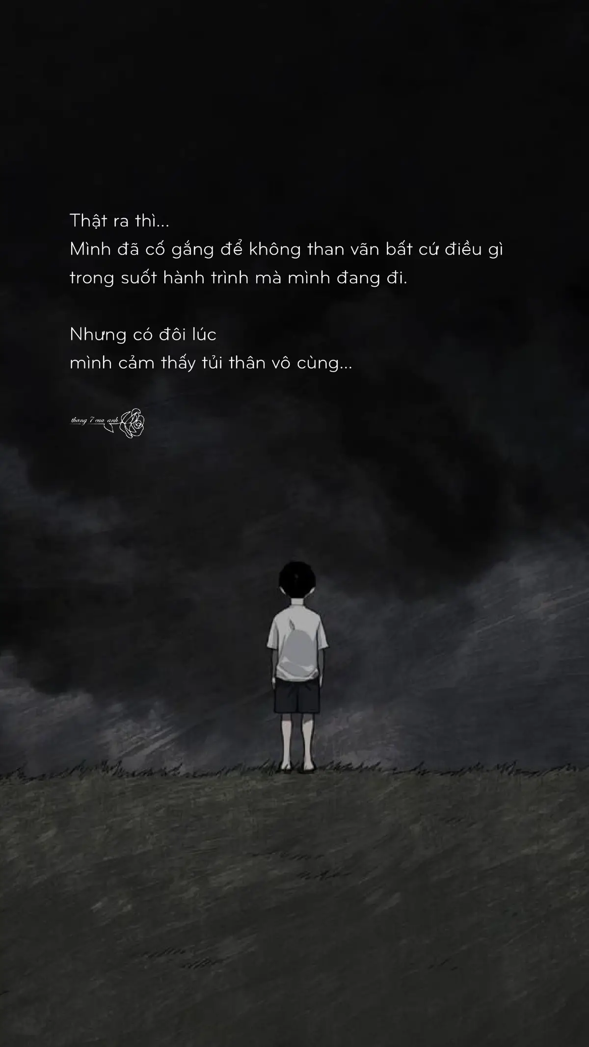 Có đôi lúc cũng cảm thấy tủi thân… #thang7cuaanh #tamtrang #thanhxuan #camxuc #buon #fypシ #tiktok #xuhuong2024 