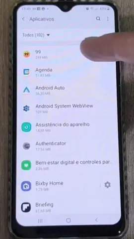 Confira no vídeo uma forma simples de configurar as permissões dos aplicativos no Smartphone Samsung Galaxy A30s, dessa forma você vai conseguir ativar ou desativar as permissões dos Apps no dispositivo. #celular #smartphone #android #samsung #galaxya30s