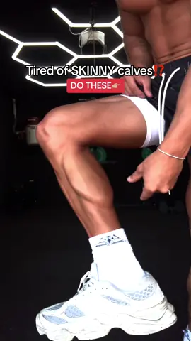 No more skinny calves #calvesworkout #calf #genetics 
