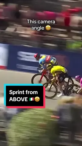 Giro d’Italia from above is INCREDIBLE 🤩 #roadcycling #broadcast #giro 