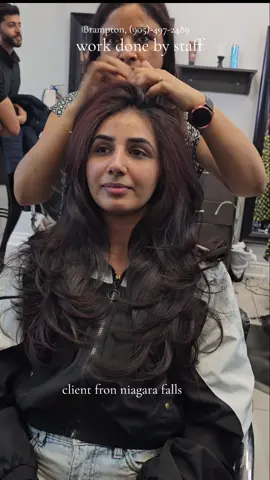 long layers haircut for lovely client from Niagara falls. work dome by the styloria staff #longlayers #layershaircut #foryoupage #fypシ #bestlayershaircut #niagarafalls #bramptonhairsalon #saloninbrampton #bramptonhairstylist #salonnearme#thestyloria #styloria #bestsalinbrampton #salonnearmebramtpon 
