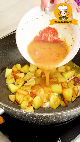 Ovos acompanhados de Batatas Fritas Preparados de uma maneira Única #ovosmexidos  #batatafrita  #acompanhamento