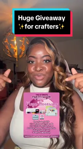 Who’s ready to WIN everything you need to start your party favor business? 👀 When I first started my business, I had to wait until I had extra money left over from my paycheck to buy my supplies little by little.  @_kcustomdesigns and I are all about giving back. We are going to bless 1 lucky attendee with the Ultimate Business Bundle 🤗  ✨You Will automatically be entered to win when you secure your spot for class ✨ ✨It’s more than a class, it’s THE ULTIMATE experience✨ I am soooo excited to announce that we are officially going on tour and our 1st stop is Atlanta,Georgia! We are bringing something to the industry that has never been done before in the party favor world 🫢🎉🌍  This is for the girlies who ⬇️ 💕 Currently makes party favors but want to level up your skills + business  💕Are mommies who DIY and want to learn how to make favors and all about party set ups for future parties  💕Want a fun girly event to attend while learning a new skill that you can use to make extra coins 💰  💕Want to do a bestie date and learn something new with your fav girl  Yall know I don’t do nothing that doesn’t include me going all out so this is one that you won’t want to miss.  Meet us in Atlanta, Georgia on July 27th ✈️ Comment the word TOUR and I’ll send you the direct link to snag your ticket to secure your spot! #partyfavors #partyfavormasterclass #partyfavor #partyideas #partyfavorideas #learnpartyfavors #partyfavorcoach #craftcoach #cbu #kcustomdesigns #canvasbling 