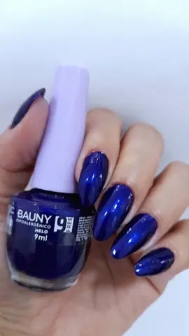 Esmalte Helo da @Bauny um azul lindíssimo 😍💙 #reelsvideo #dicadeinsta #reelsinstagram  #nails #esmaltes #bauny #baunycosmeticos #esmaltesbauny #baunyesmaltes #obrilhoédelas #foryou #metalico #esmaltemetalico#viral #tendencia #esmalteazul #esmaltesazuis 