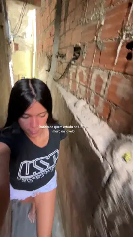 Rotina de quem estuda na USP e mora na favela 📚  #usp #fuvest #enem #vestibular 