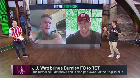 The stage is set! @TST7v7  The CONCAFA SC vs Burnley FC 🔥  Stakes are higher than $1M @PatMcAfeeShow & @JJWatt have already made a bet 💰 💰 #FutbolAmericas