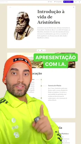 APRESENTAÇÃO SLIDES NÍVEL MESTRE COM I.A. 🚀💰 #tiagolemosx #ai #chatgpt #inteligenciaartificial #ia #noticias #curiosidades #escola #faculdade 