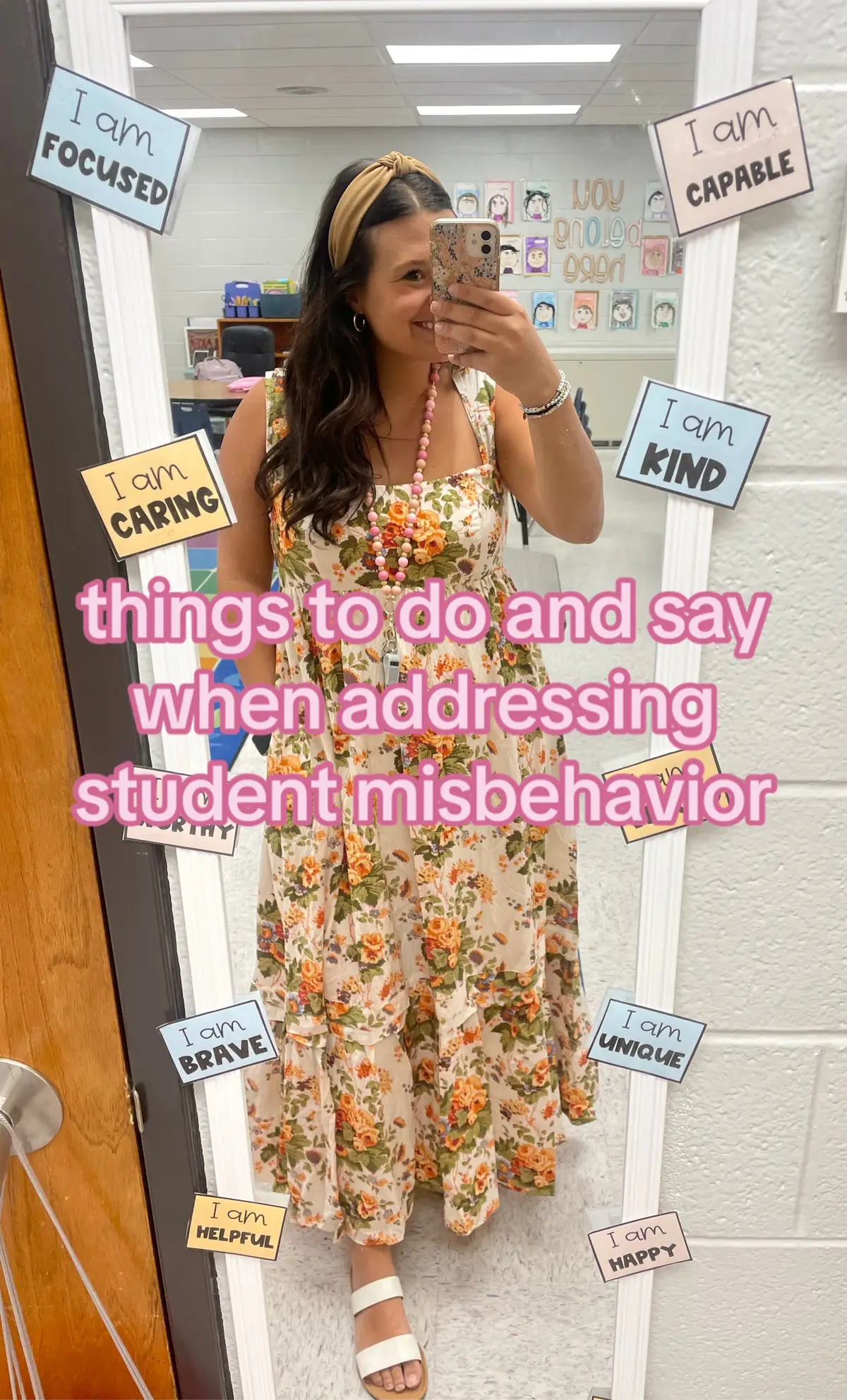 things to do and say when you’re addressing tricky behaviors in your classroom #teacher #teachersoftiktok #behaviormanagement #1stgradeteacher 