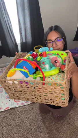 Living Room Play Area For My 1 Year Old👶🏻 #fyp #MomsofTikTok #mom #sahm #playarea #amazonfinds #baby #playroom #amazon 