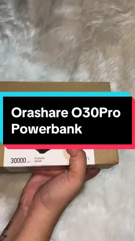Orashare O30Pro 30000mAh Powerbank 22.5W Super Fast Charge Ultra Large Capacity 3 Output Power Bank  #fypシ゚viral🖤tiktok #fyp #trending #powerbank #orasharepowerbank #orashareph #heavydutypowerbank