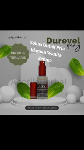 Selalu Diremehkan Bila Sedang Di Ranjang.. DUREVEL SPRAY Solusinya Bikin Durasi Lama Tambah Besar & Panjang  @rani @Rani @Fina @rudal.kuat  #viral #viraltiktok #fyp #durevelspray 
