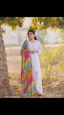 # simple dress 👗and beautiful dupatta heavy idea😍😍👉#