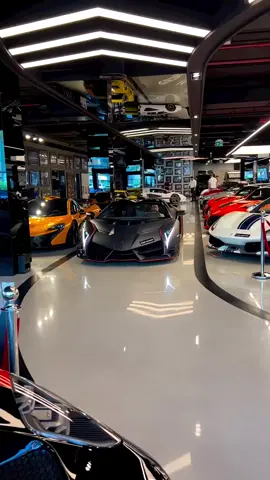 1/9 Lamborghini Veneno in Dubai garage 🔥🔥                        |                  #lamborghini #veneno #hypercar #garage #exclusive #luxury #fypシ゚viral 