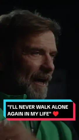 “I will never walk alone again in my life.” ❤️ 