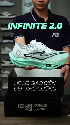 👟Infinite 2.0 vẻ đẹp khó cưỡng say đắm trái tim mọi tín đồ thể thao 😍 #infinite #giaythethao #erke #marathon #giaychinhhang #xuhuong 