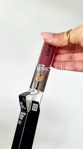 Touble Touch - Berry Gloss 121 Unlimited Double Touch Gloss @KIKO Milano 🍇 • • • ad / anzeige #kiko #kikomilano #lipoil #lipgloss #makeup #dewy #glow #explore #fyp #trending #jelly #viral #foryou #fypシ゚ #selection #metgala #berry #nudelook 