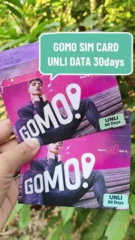 unli data ba gusto mo? Meron sa gomo simcard Mai 30 days unli data promo. avail now ! order na ! #gomo #gomosimwith30daysunlidata #gomosim 