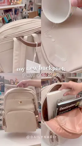 Ba lô mới siêu xinh đến từ @Full Design  My beautiful new bag from @FULL DESIGN   #fulldesign #fulldesignbag #unboxing #studyvlog #dailyvlog #balo #backpack