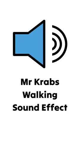 Mr Krabs Walking Sound Effect #soundeffects #sound #soundviral #spongebob #mrkrabs #cartoon #fyp 
