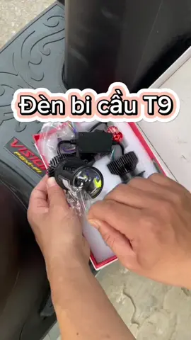 Đèn bi cầu T9 ae tham khảo độ sáng nha 💯💯💯 #xuhuong #denledxemay #xuhuongtiktok #denledt9 #t9 #xuhuongtiktok 