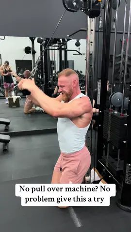 There is always a way #pullovers #backexercise #trainingformusclegrowth #bodybuilding #hypertrophytraining #dontknockittillyoutryit #biglats 