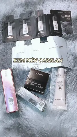 set mini kem nền carslan #rikres #carslan #unbox #unboxing #mỹphẩm #kemnen 