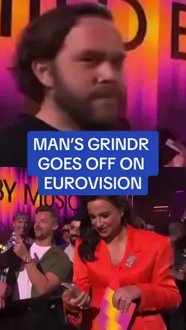 I don’t think he’ll live this one down any time soon 🫣 🎥BBC  #eurovision2024 #grindr #man #tv #embarrasing 