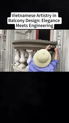 Vietnamese Artistry in Balcony Design: Elegance Meets Engineering #balcony #terrace #design #foryou #amazing 