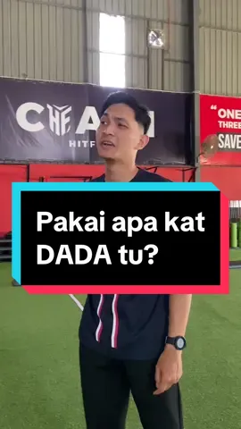 Pakai apa kat dada? . . #HITFAT #fyp #tiktok #hitfattraining #hitfatclass #fyp #hitfattech #vestantipenat #berlari #athlete #bolasepak 