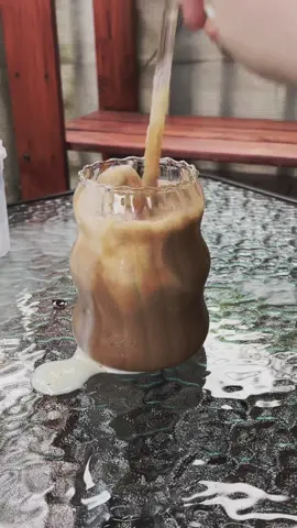 Bevvy of the morning #CoffeeTok #DrinkOfTheMorning #DoubleShot @Javy Coffee @Chobani 