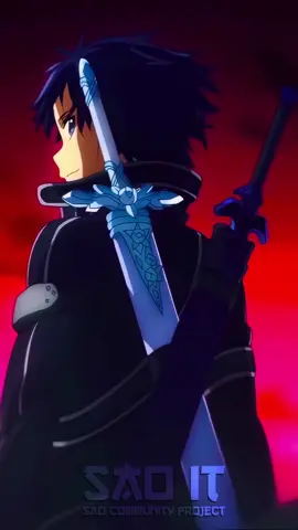 Kirito 🔥 #アニメ #kirito #swordartonline  #anime #edit 